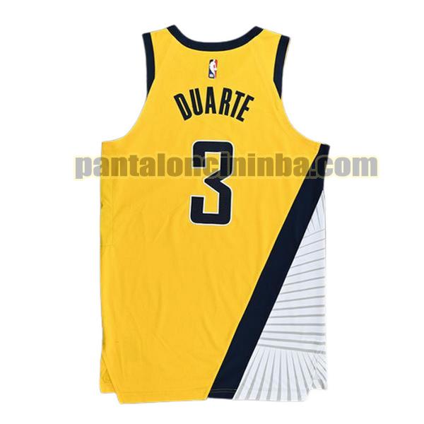 Maglie Uomo basket chris duarte Indiana Pacers Giallo 2022 2023