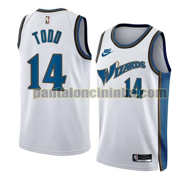 Maglie Uomo basket isaiah todd 14 Washington Wizards Binaco 2022 2023