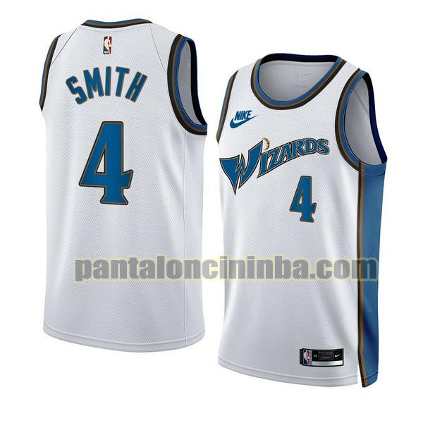 Maglie Uomo basket ish smith 4 Washington Wizards Binaco 2022 2023