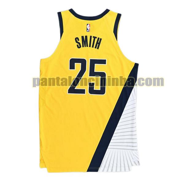 Maglie Uomo basket jalen smith Indiana Pacers Giallo 2022 2023