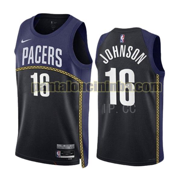 Maglie Uomo basket james johnson Indiana Pacers Blu 2022 2023