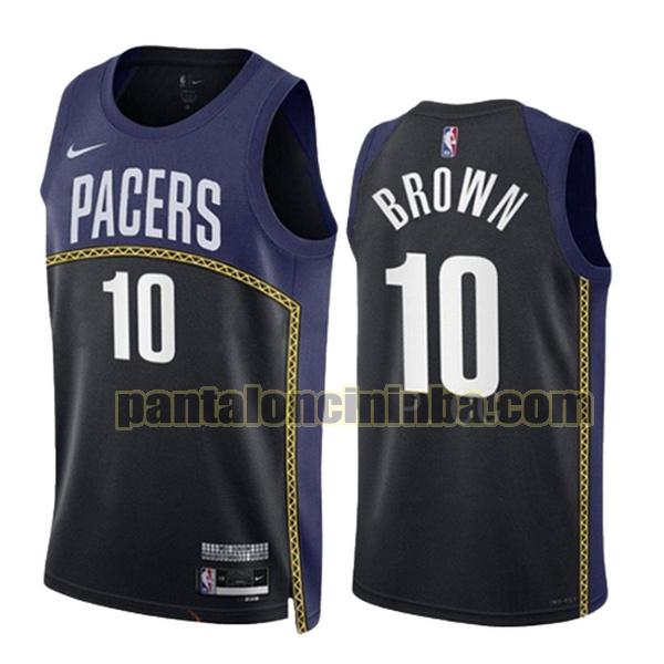 Maglie Uomo basket kendall brown Indiana Pacers Blu 2022 2023