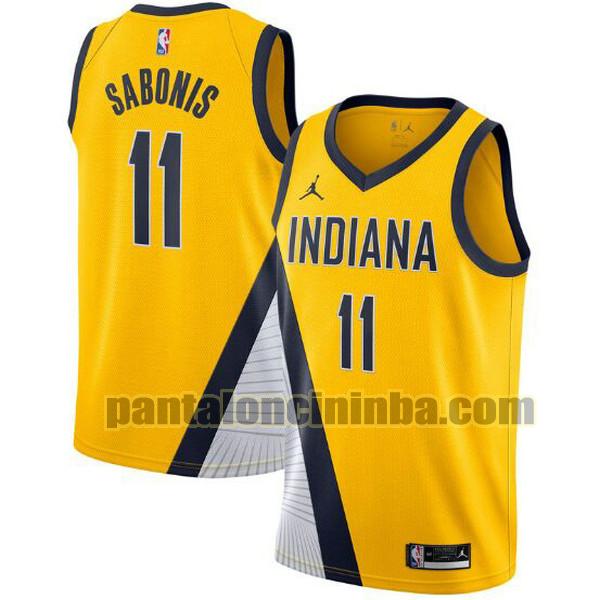 Maglie Uomo basket langston galloway Indiana Pacers Giallo 2022 2023