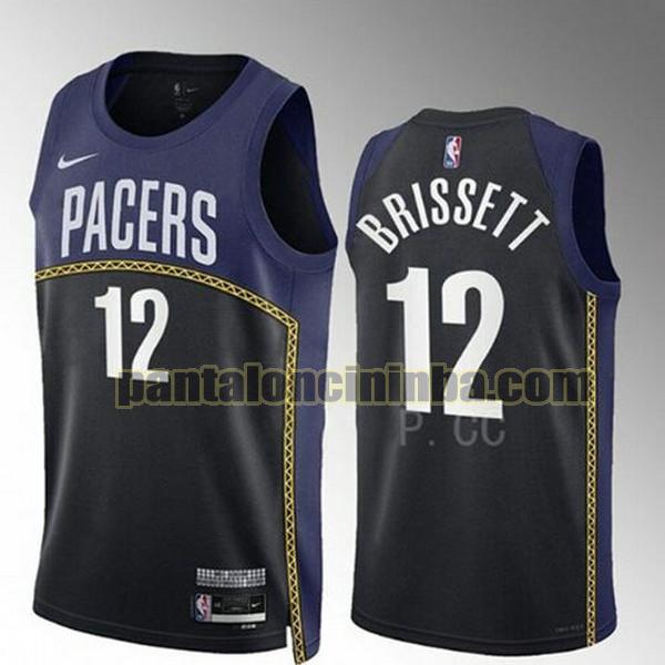 Maglie Uomo basket oshae brissett Indiana Pacers Blu 2022 2023