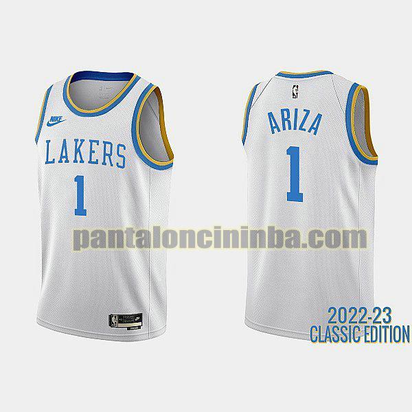 Maglie Uomo basket trevor ariza 1 Los Angeles Lakers Bianco 2022-23