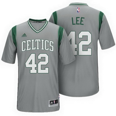 maglietta basket david lee 42 boston celtics alternato grigio