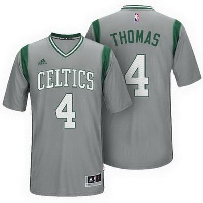 maglietta nba isaiah thomas 4 boston celtics alternato grigio