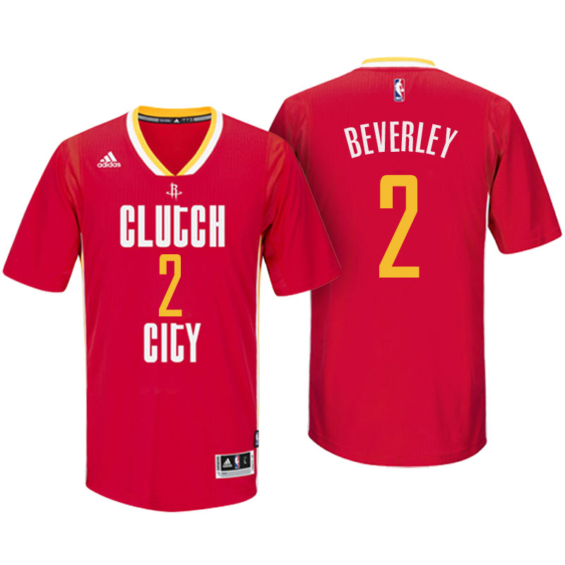 maglia basket Patrick Beverley 2 2017 houston rockets rev30 rosso