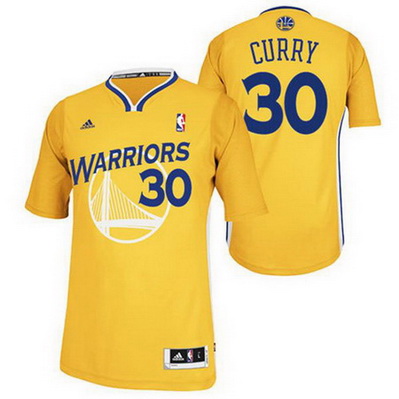 maglietta nba stephen curry 30 golden state warriors giallo