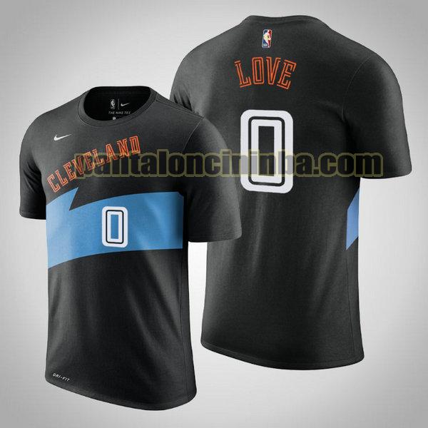 Maglietta Uomo basket Kevin Love 0 Cleveland Cavaliers Navy City Edition 2020