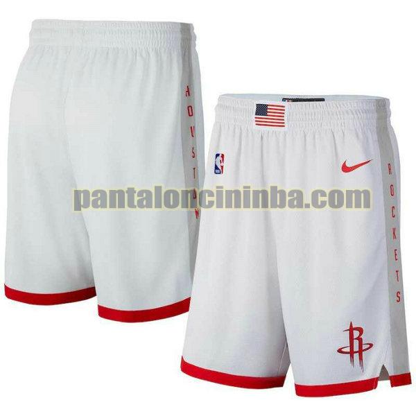 Pantaloncini Nba Uomo basket Houston Rockets Bianco 2021