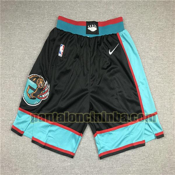 Pantaloncini Nba Uomo basket Memphis Grizzlies Nero Verde 2021