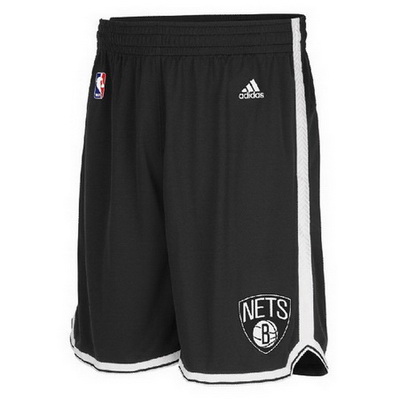 pantaloncini corti uomo basket nba brooklyn nets rev30 nero