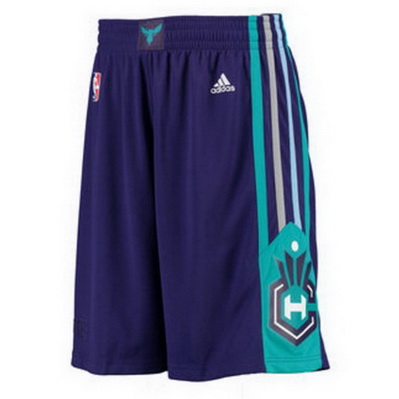 pantaloncini corti uomo basket nba charlotte hornets rev30 porpora