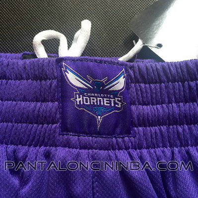 pantaloncini corti uomo basket nba charlotte hornets rev30 porpora
