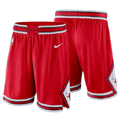 pantaloncini corti uomo basket nba chicago bulls 2018-2019 rosso