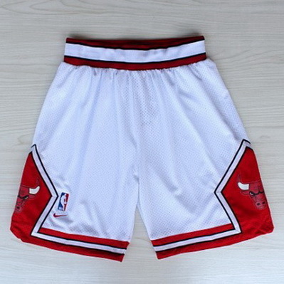 pantaloncini corti uomo basket nba chicago bulls bianca