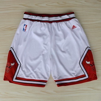 pantaloncini corti uomo basket nba chicago bulls rev30 bianca