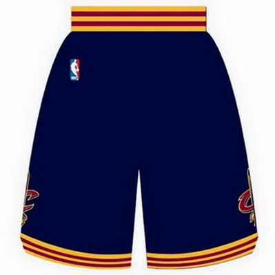 pantaloncini corti uomo basket nba cleveland cavaliers rev30 blu