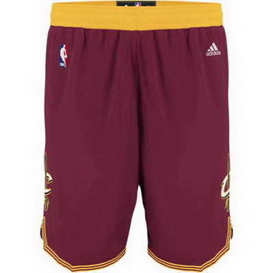 pantaloncini corti uomo basket nba cleveland cavaliers rev30 rosso