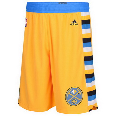 pantaloncini corti uomo basket nba denver nuggets giallo