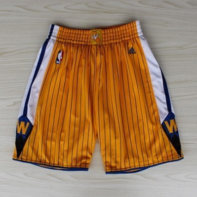 pantaloncini corti uomo basket nba golden state warriors rev30 giallo