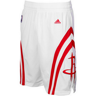 pantaloncini corti uomo basket nba houston rockets rev30 bianca