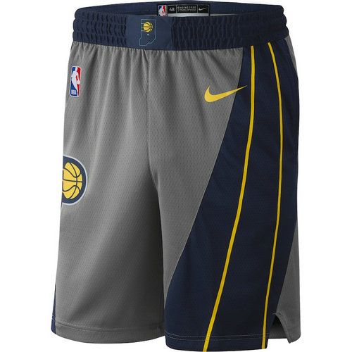 pantaloncini corti uomo basket nba indiana pacers 2018-2019 grigio