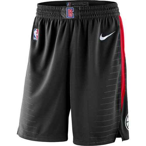 pantaloncini corti uomo basket nba 2018-2019 los angeles clippers nero