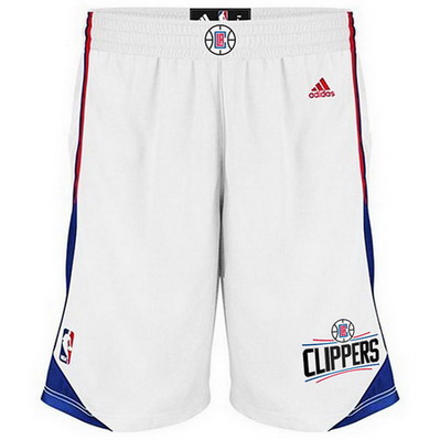 pantaloncini corti uomo basket nba los angeles clippers bianca