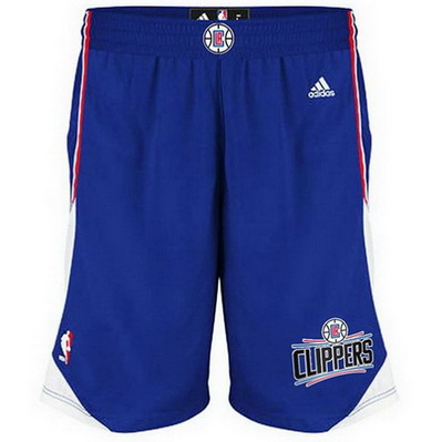 pantaloncini corti uomo basket nba los angeles clippers blu