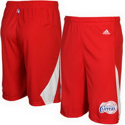 pantaloncini corti uomo basket nba los angeles clippers rev30 rosso