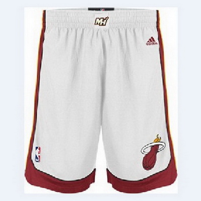 pantaloncini corti uomo basket nba miami heat rev30 bianca