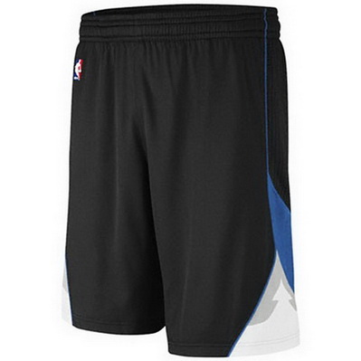 pantaloncini corti uomo basket nba minnesota timberwolves rev30 nero