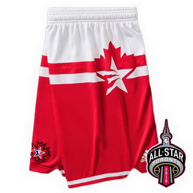 pantaloncini corti uomo basket nba all star 2016 rosso