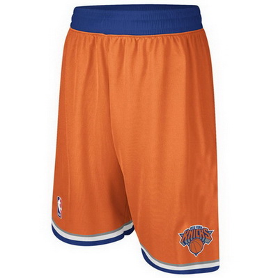 pantaloncini corti uomo basket nba new york knicks rev30 arancia