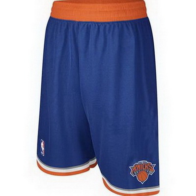 pantaloncini corti uomo basket nba new york knicks rev30 blu