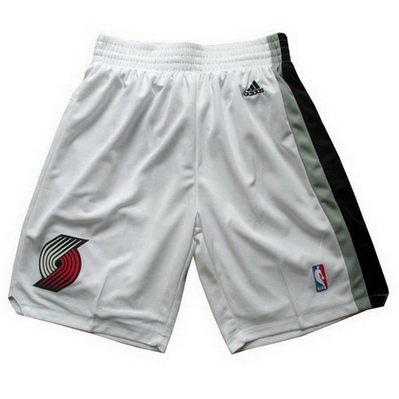 pantaloncini corti uomo basket nba portland trail blazers rev30 bianca