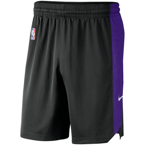 pantaloncini corti uomo basket nba sacramento kings 2018-2019 nero