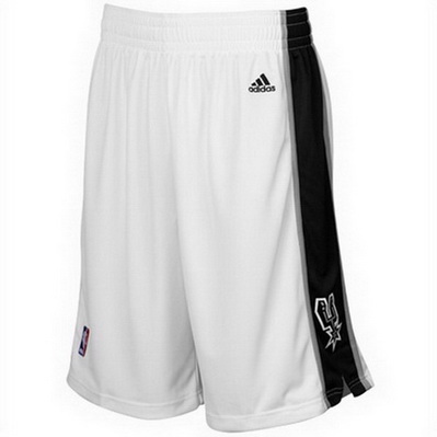 pantaloncini corti uomo basket nba san antonio spurs rev30 bianca