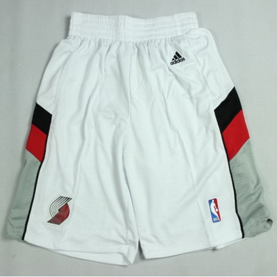 pantaloncini corti uomo basket nba portland trail blazers bianca