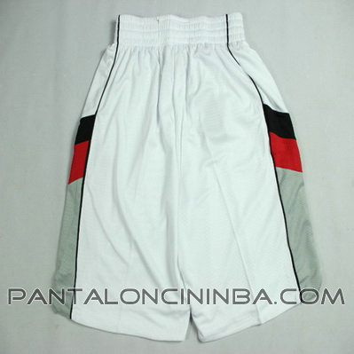 pantaloncini corti uomo basket nba portland trail blazers bianca