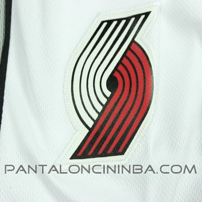 pantaloncini corti uomo basket nba portland trail blazers bianca