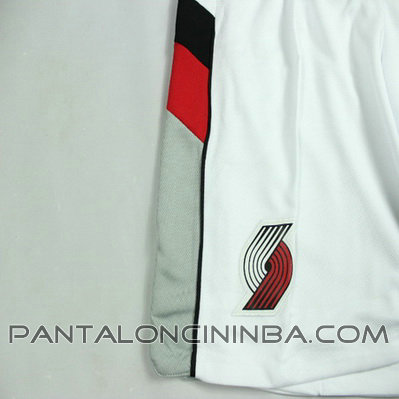 pantaloncini corti uomo basket nba portland trail blazers bianca
