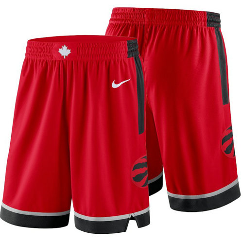 pantaloncini corti uomo basket nba toronto raptors 2018-2019 rosso