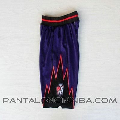 pantaloncini corti uomo basket nba toronto raptors retro porpora
