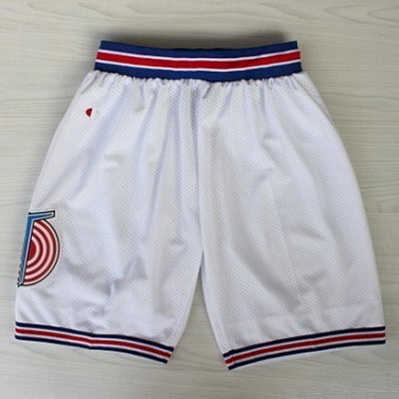 pantaloncini corti uomo basket nba tune squad space jam bianca