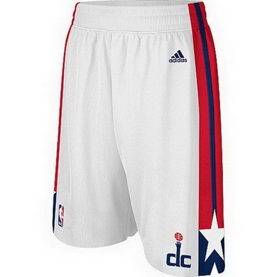 pantaloncini corti uomo basket nba washington wizards rev30 bianca