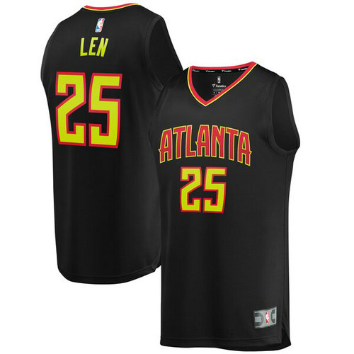 canotta basket Alex Len 25 2019 atlanta hawks nero