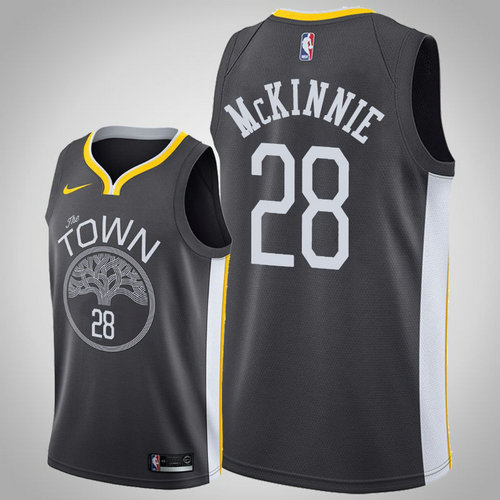 maglia Alfonzo McKinnie 28 2018-2019 golden state warriors nero